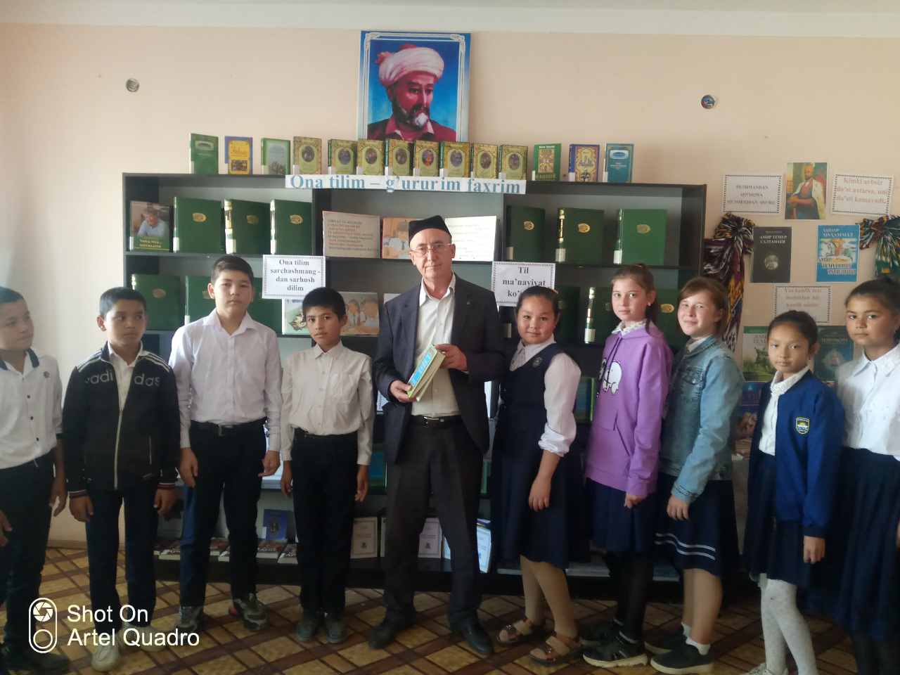 "Kitob bizning do`stimiz" nomli sayohat